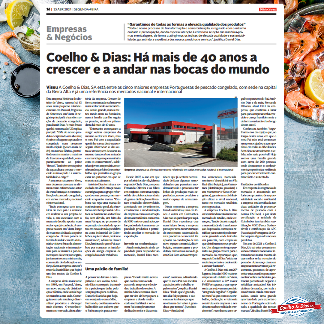 COELHO E DIAS EM DESTAQUE DIARIO DE VISEU